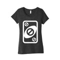 Uno Halloween Costume Womens Triblend Tee