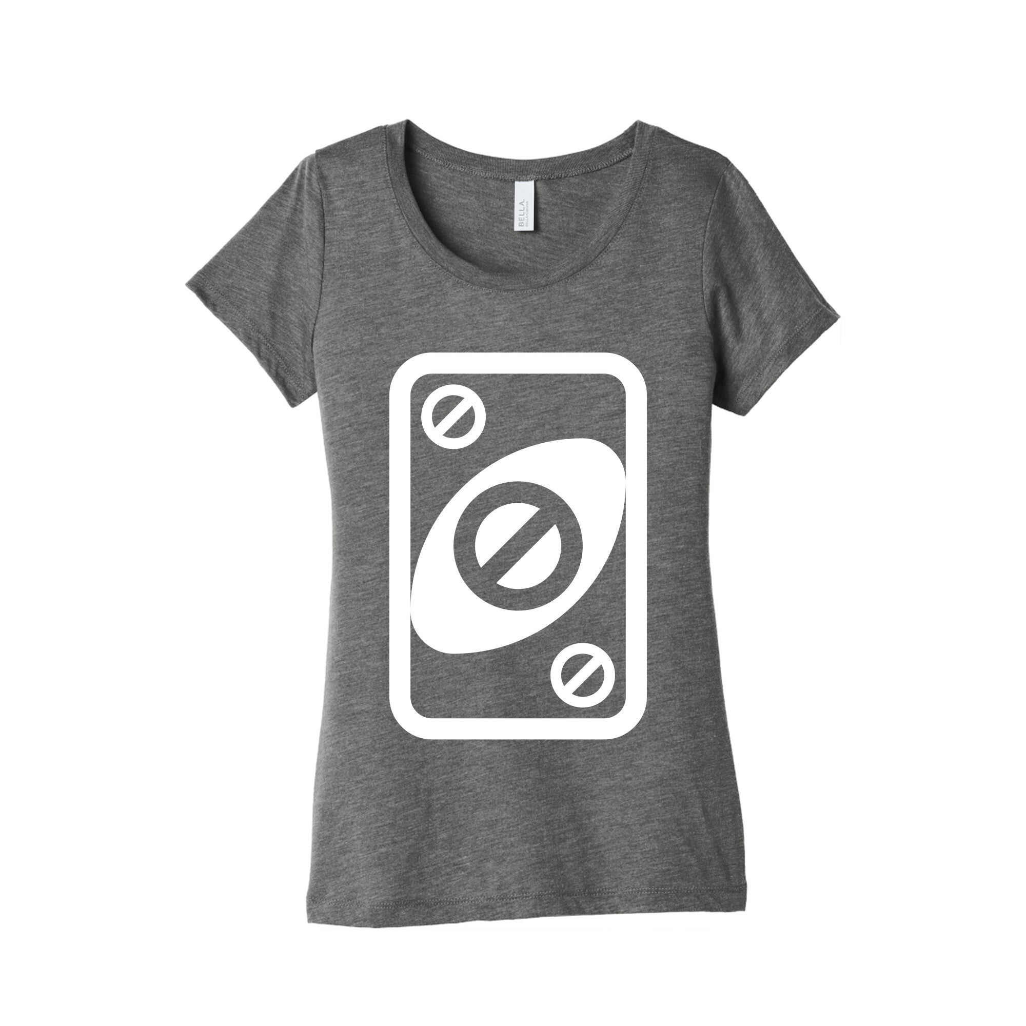 Uno Halloween Costume Womens Triblend Tee