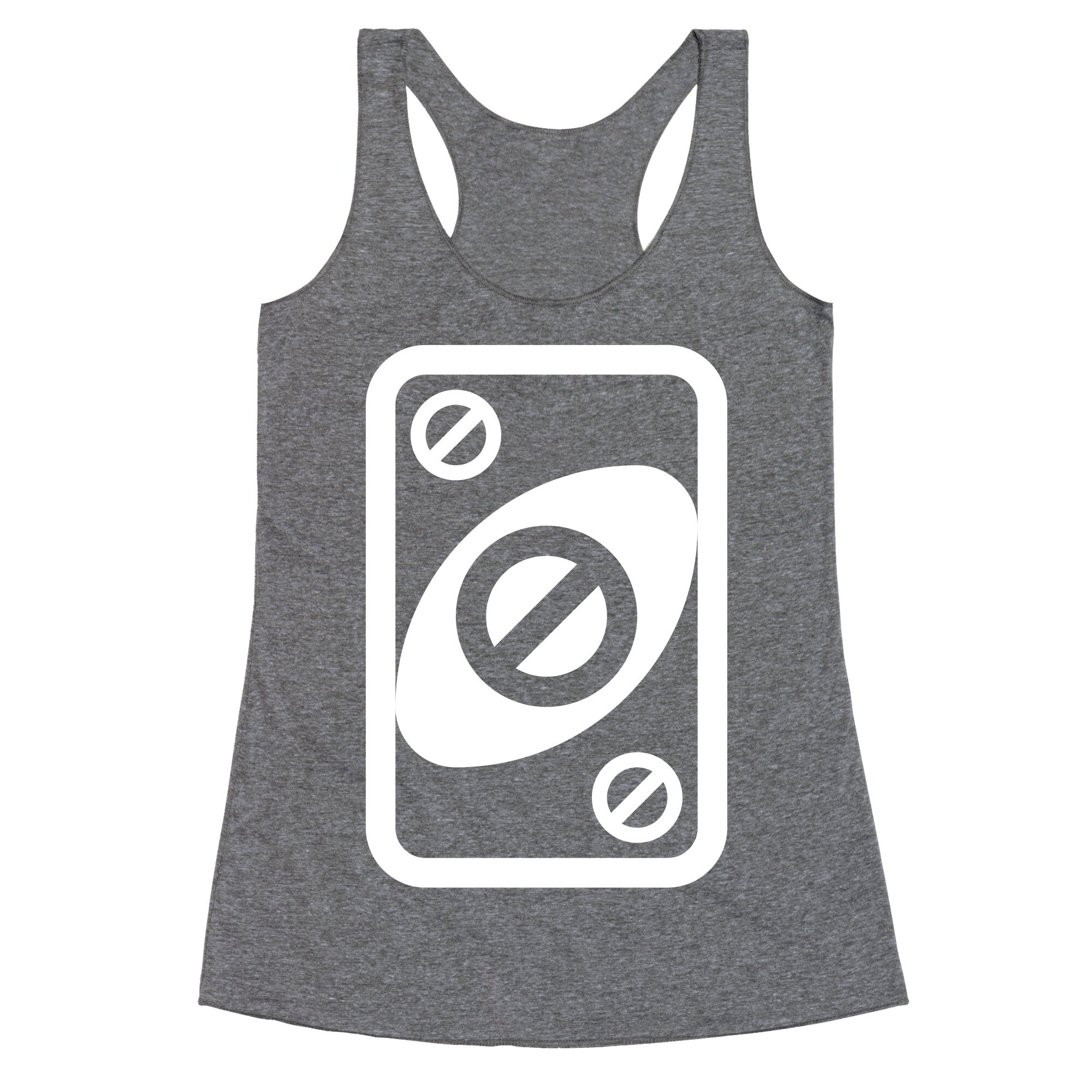 Uno Halloween Costume Racerback Tank