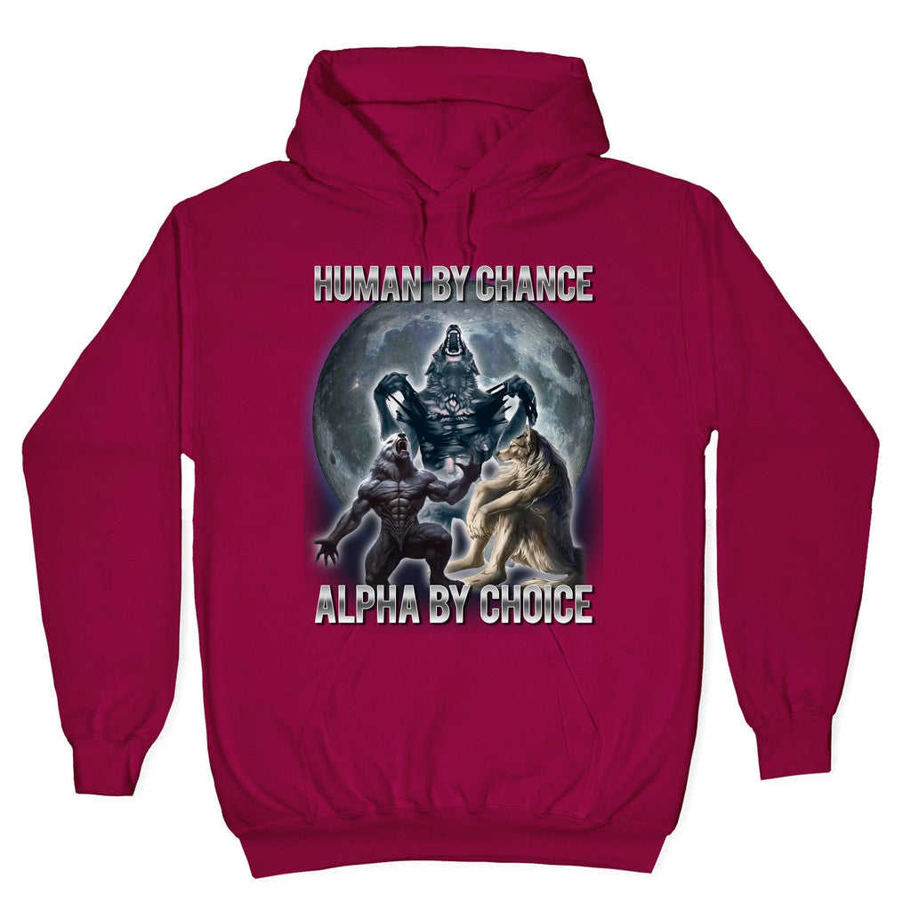 Human by Chance, Alpha by Choice Hoodie