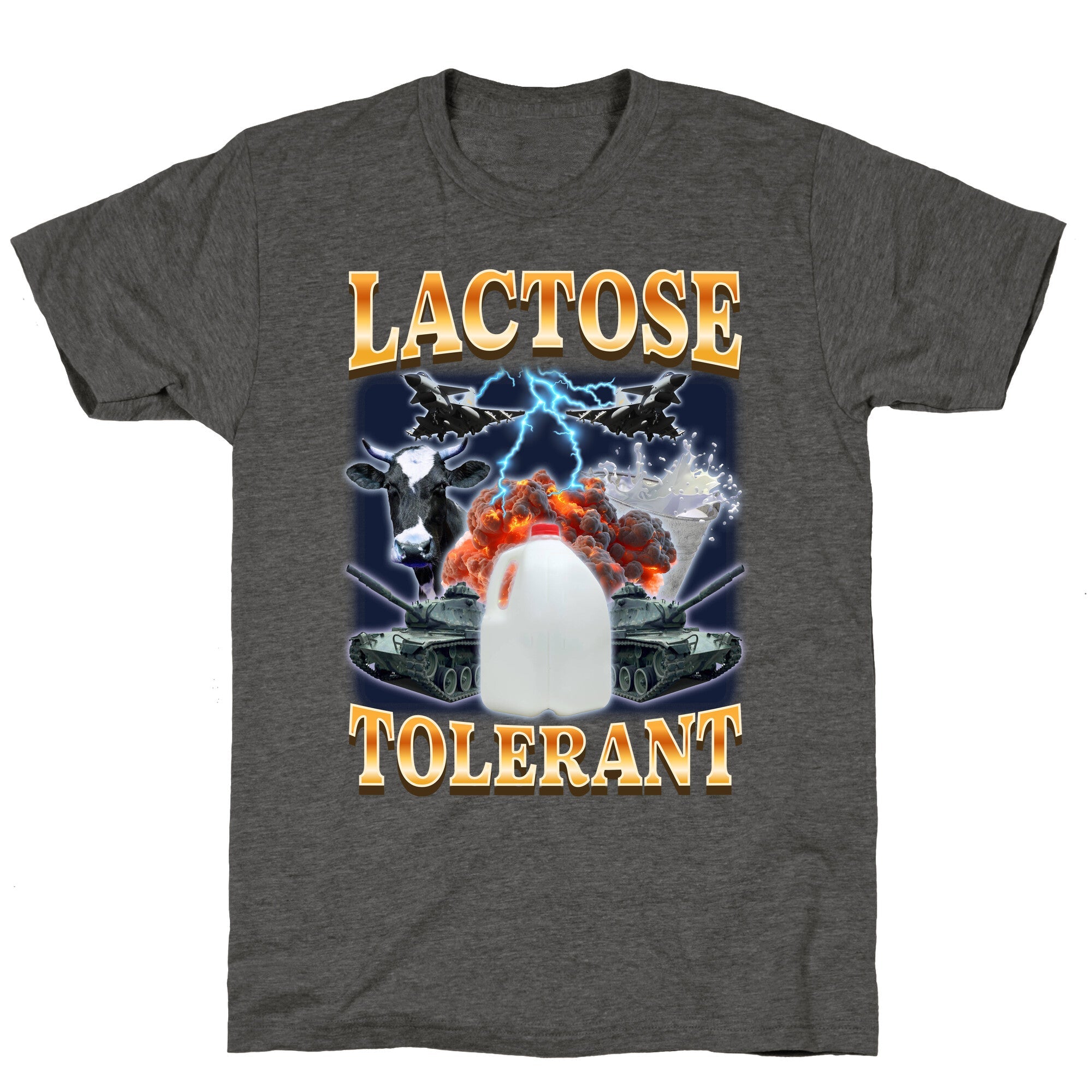 Lactose Tolerant Unisex Triblend Tee