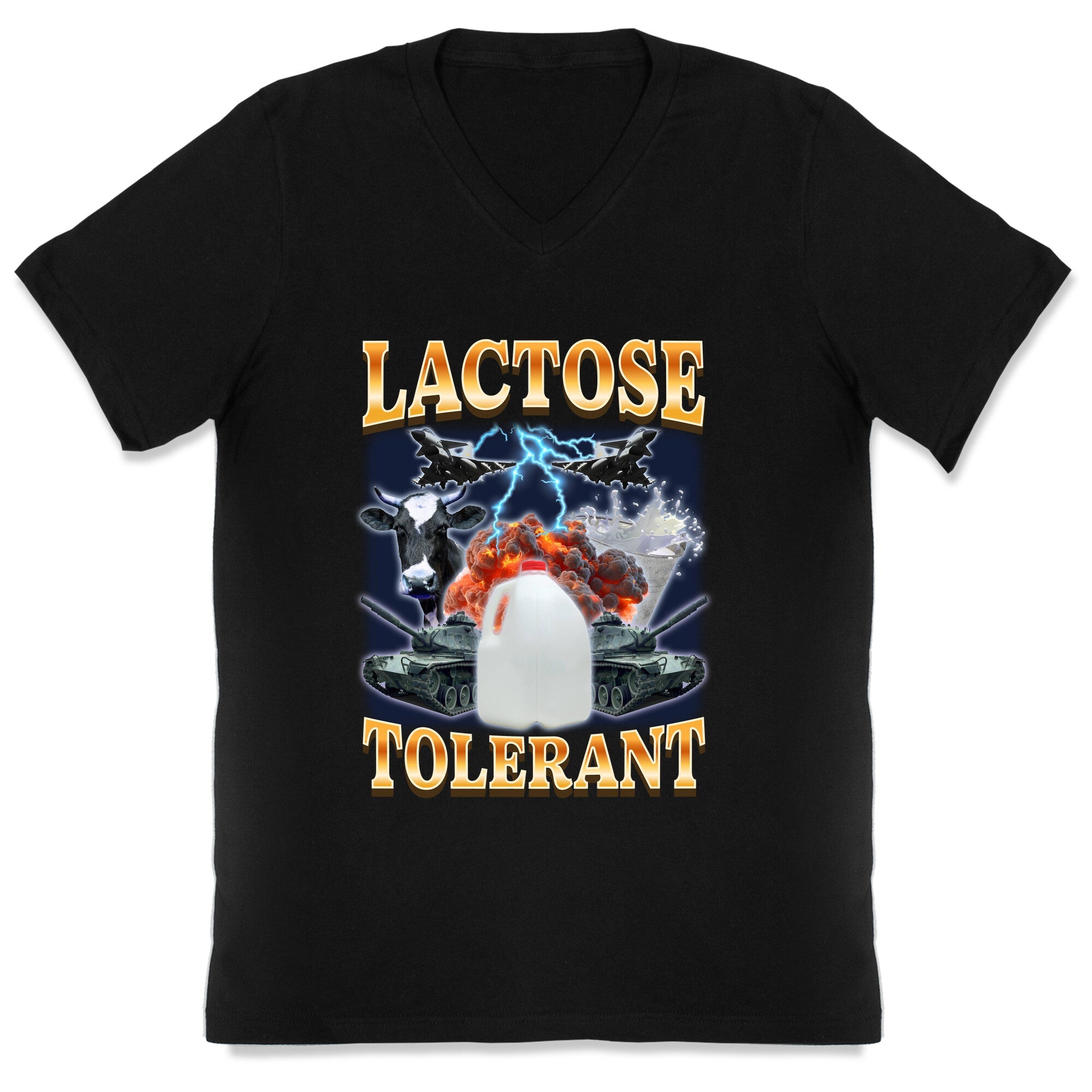 Lactose Tolerant V-Neck