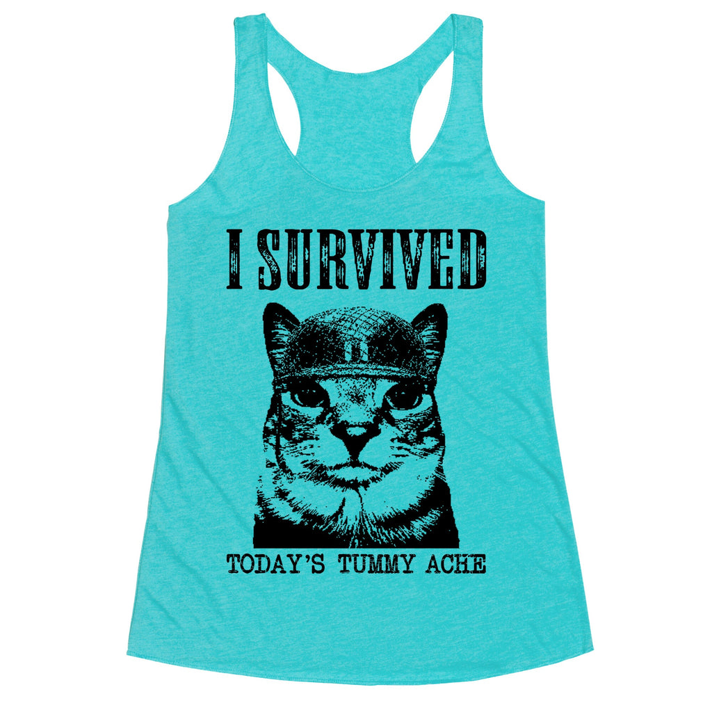 Tummy Ache Survivor Racerback Tank