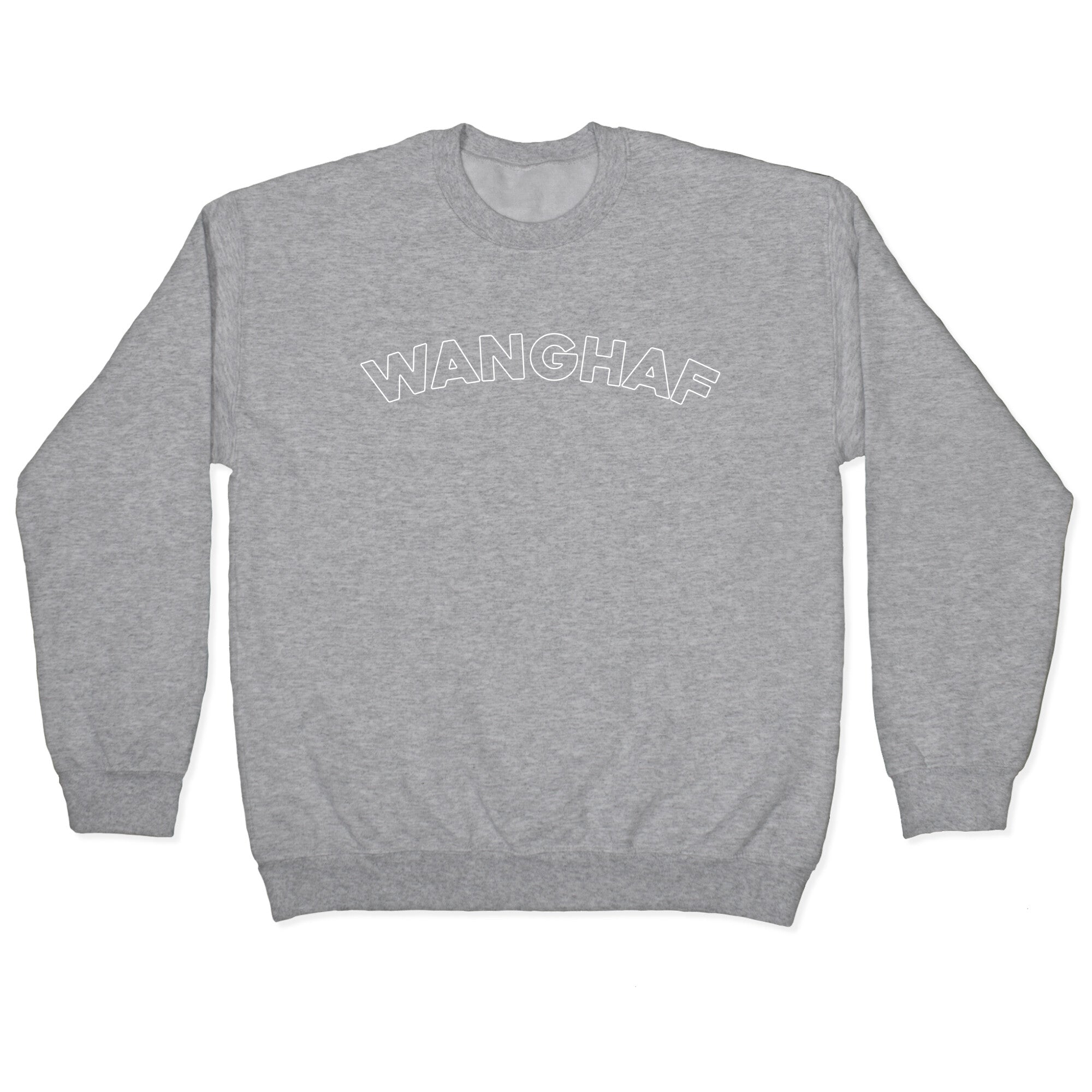 Wanghaf Shirt Crewneck Sweatshirt