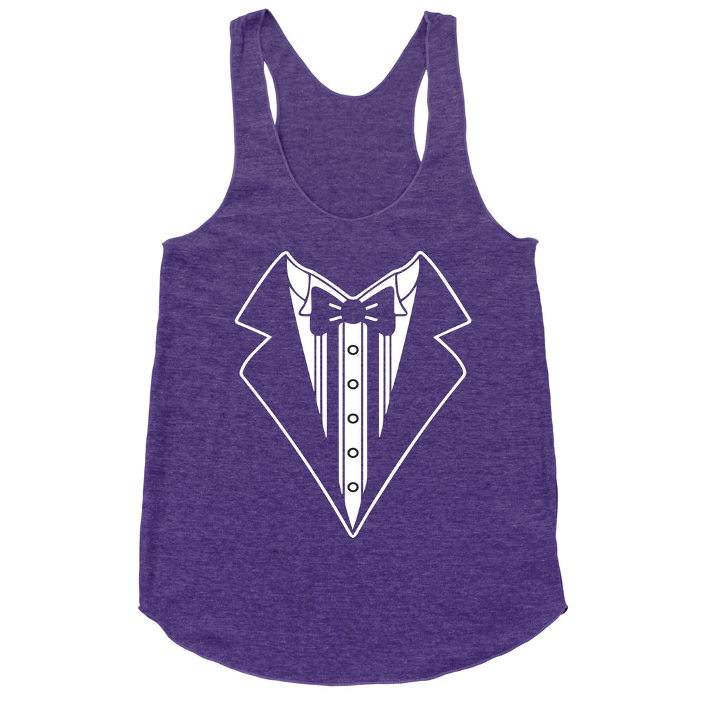 Tuxedo T Shirt Racerback Tank