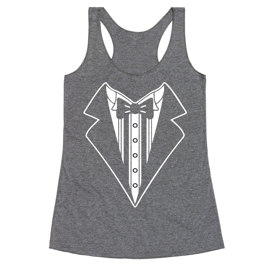 Tuxedo T Shirt Racerback Tank