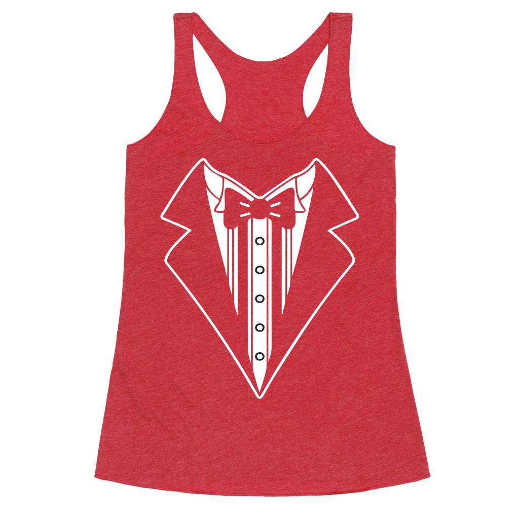 Tuxedo T Shirt Racerback Tank