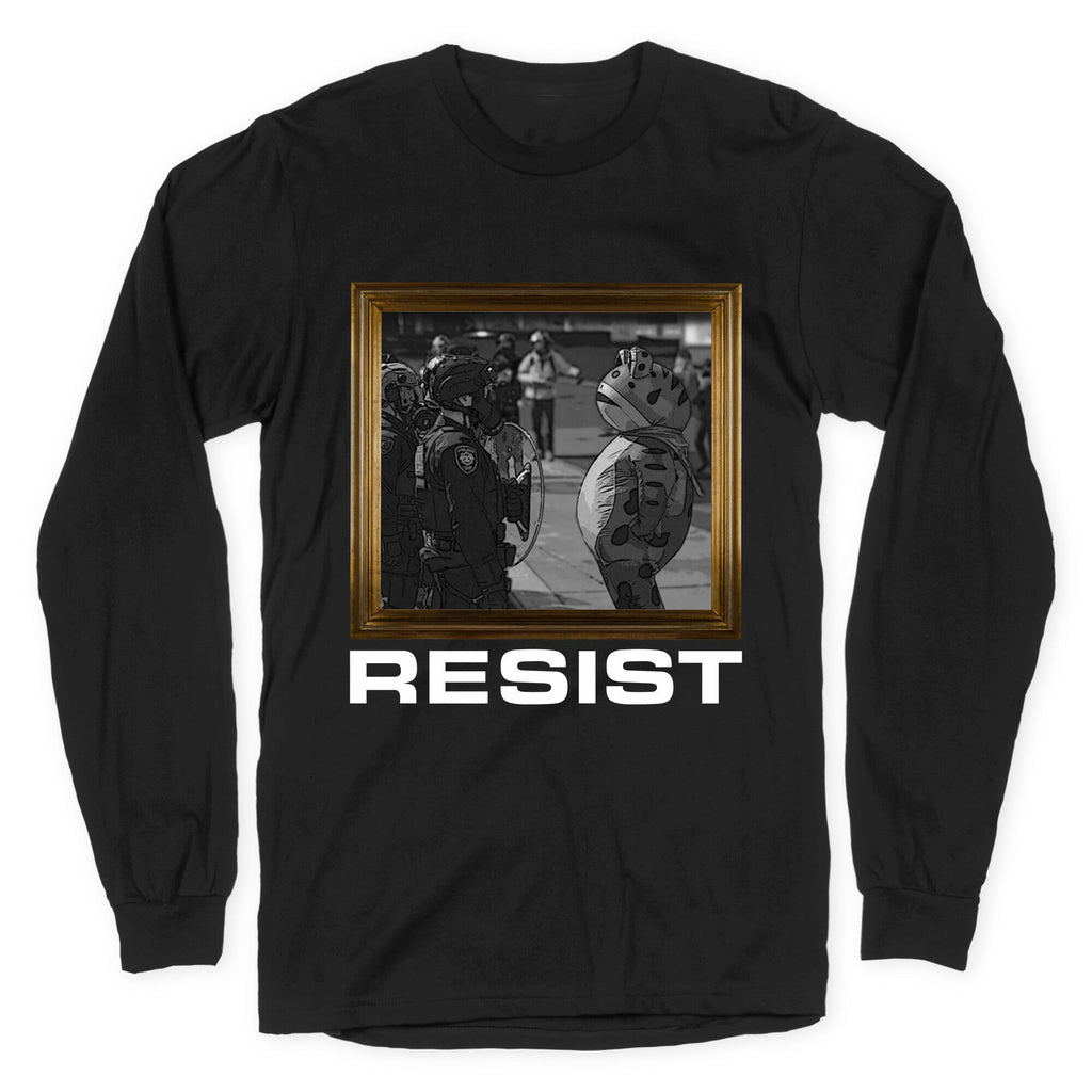 Portland Protest Frog Longsleeve Tee