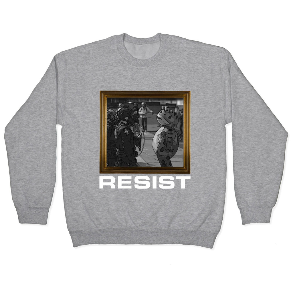 Portland Protest Frog Crewneck Sweatshirt