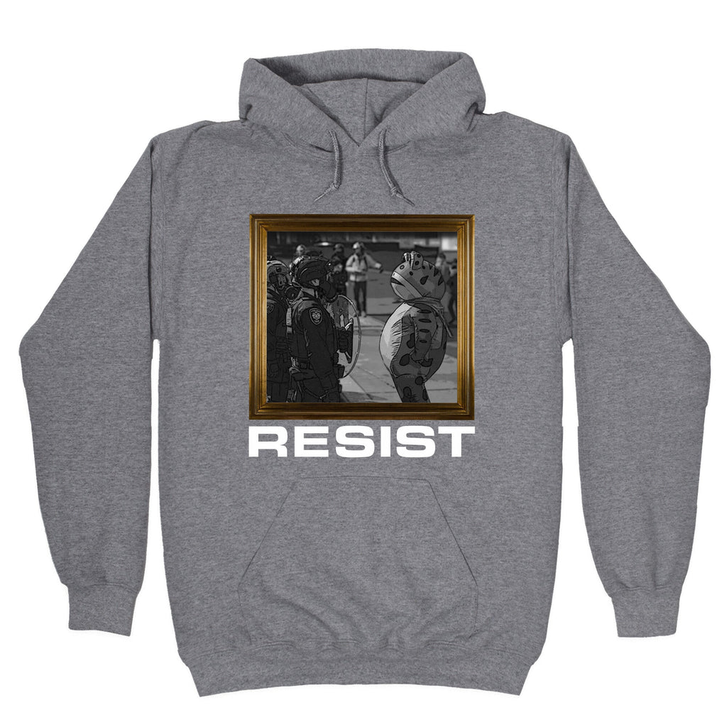 Portland Protest Frog Hoodie