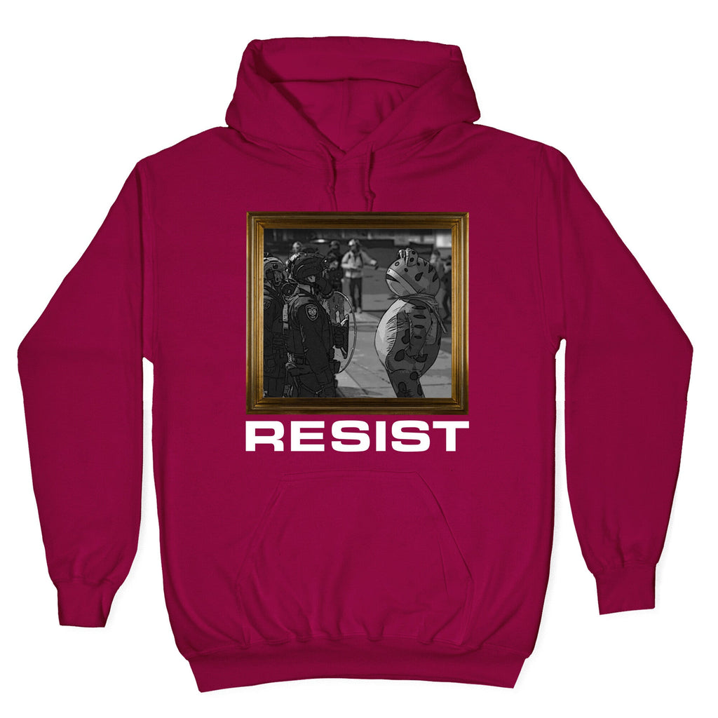 Portland Protest Frog Hoodie