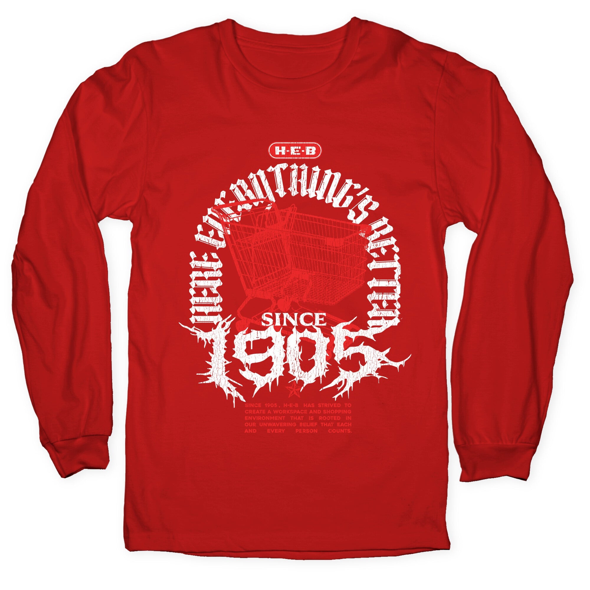 H-E-B Metal Shirt Longsleeve Tee