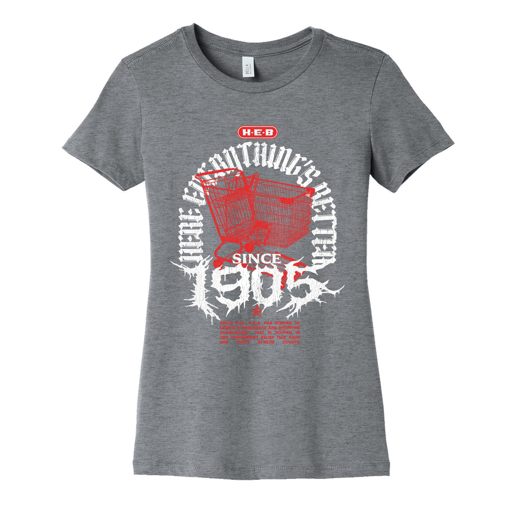 H-E-B Metal Shirt Womens Cotton Tee
