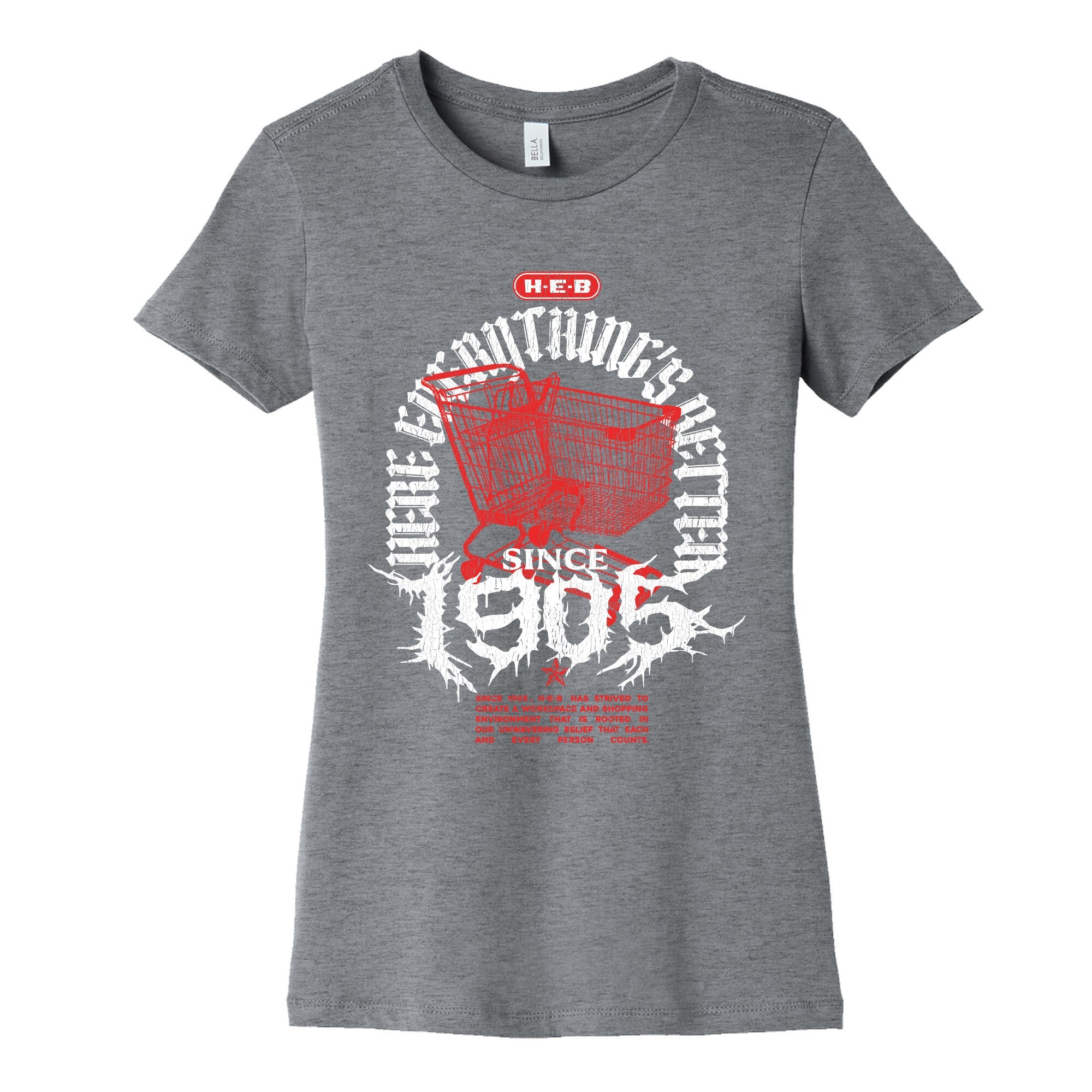H-E-B Metal Shirt Womens Cotton Tee
