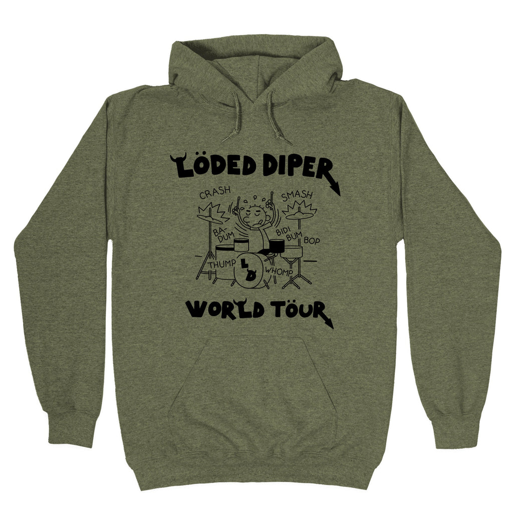 Loded Diper World Tour Hoodie