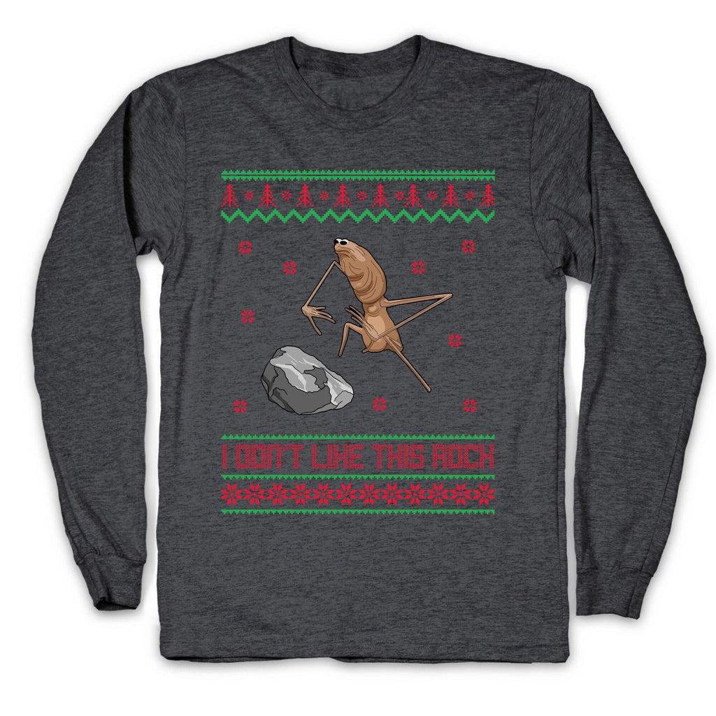 Marcus I Dont Like This Rock Longsleeve Tee