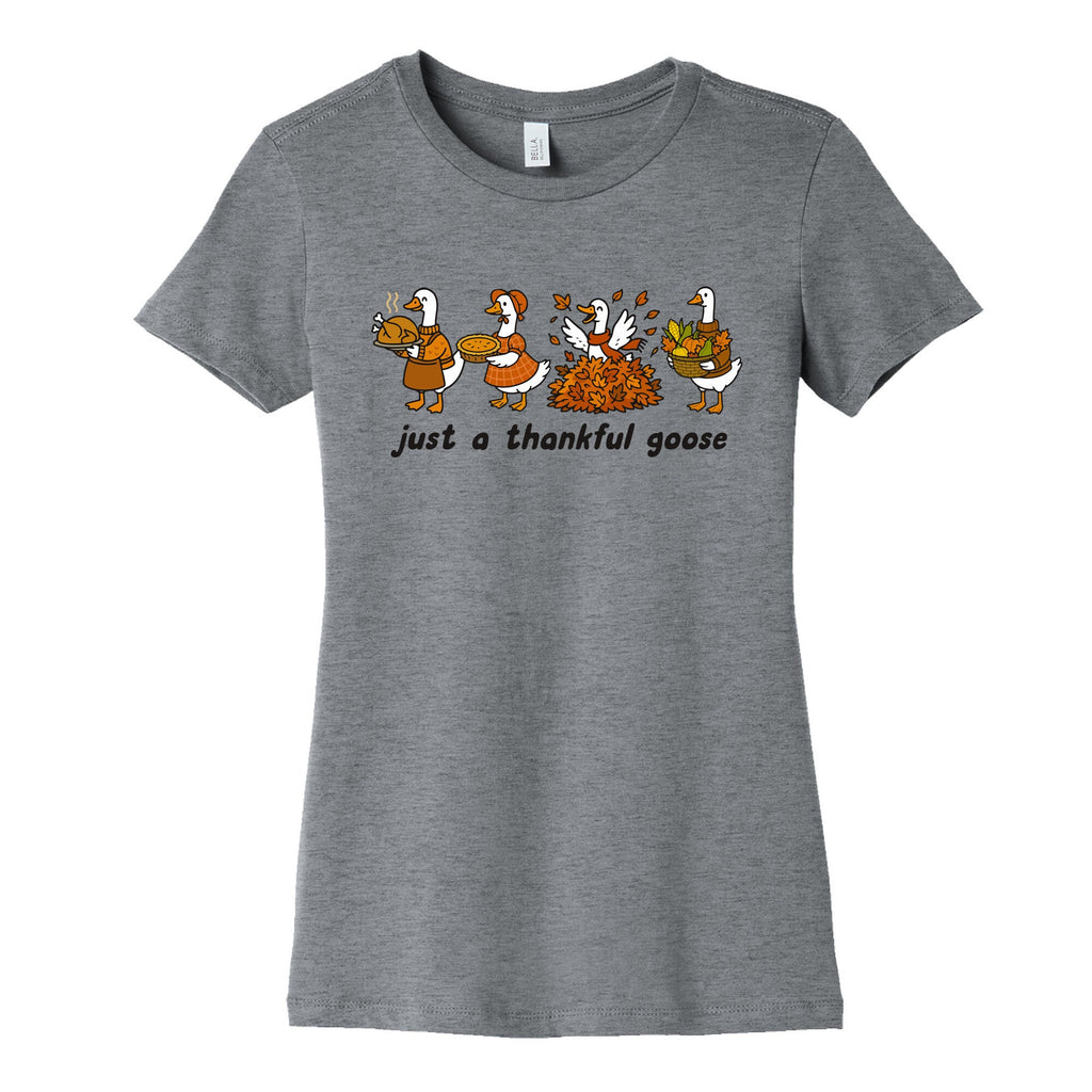 Thankful Goose Womens Cotton Tee