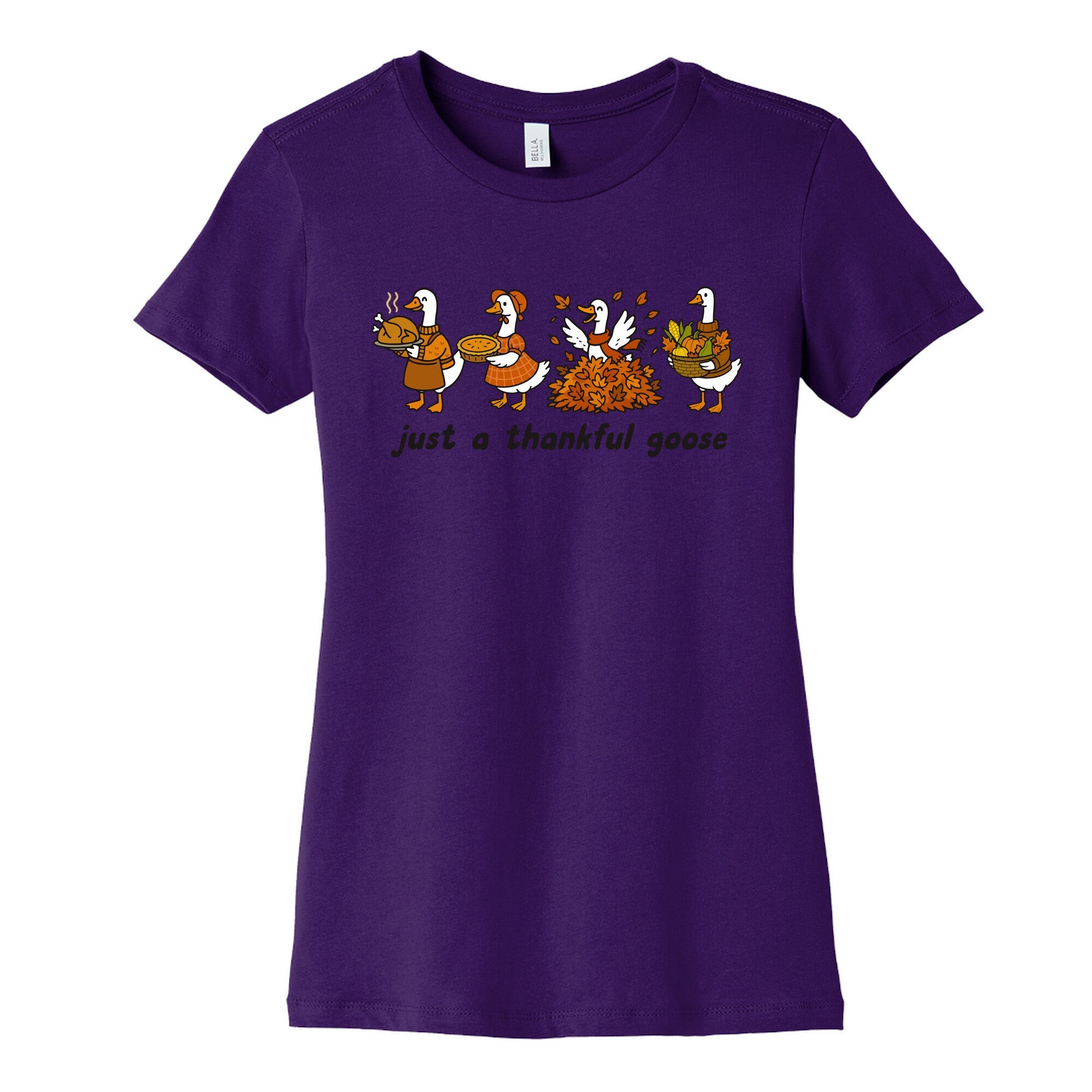 Thankful Goose Womens Cotton Tee