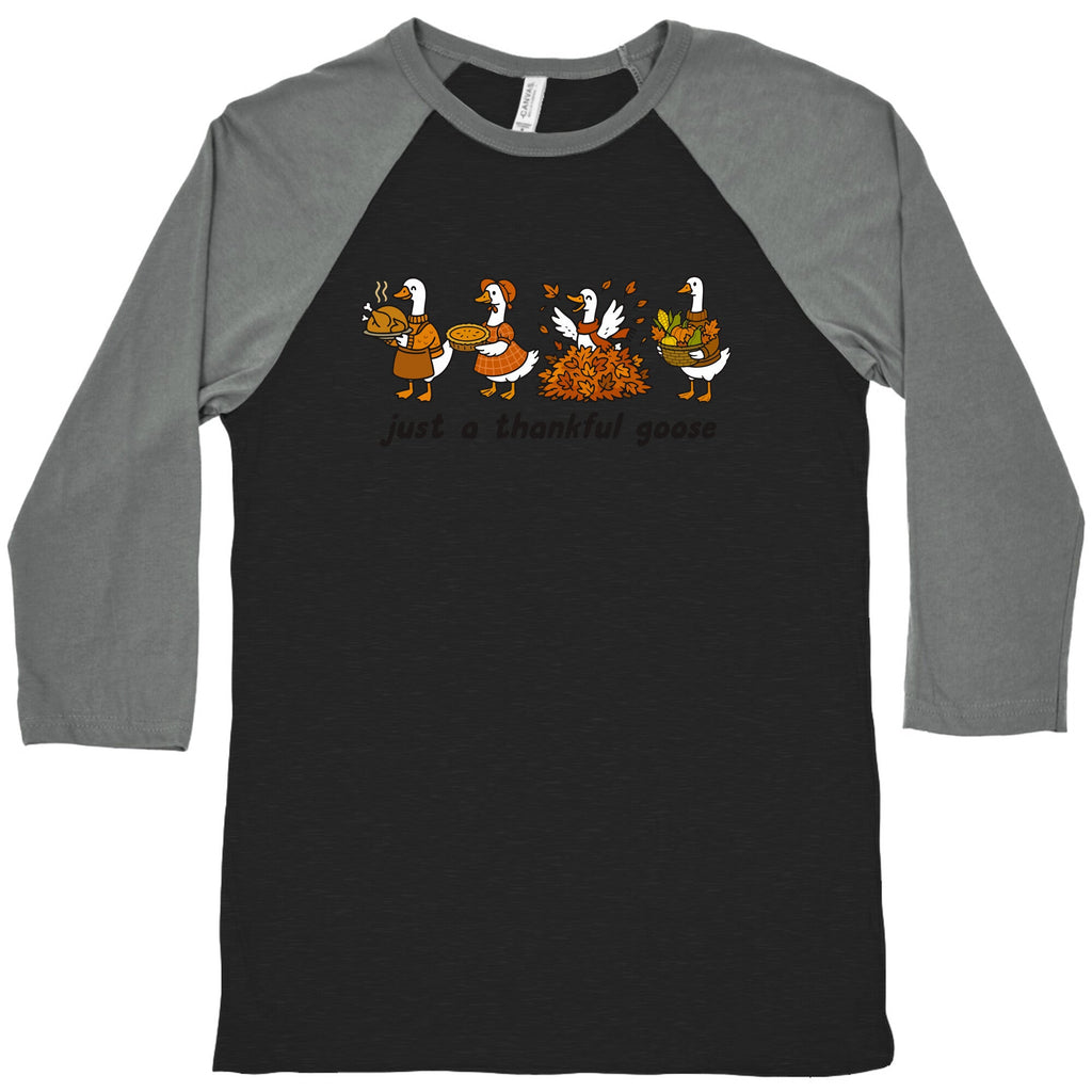 Thankful Goose Baseball Tee