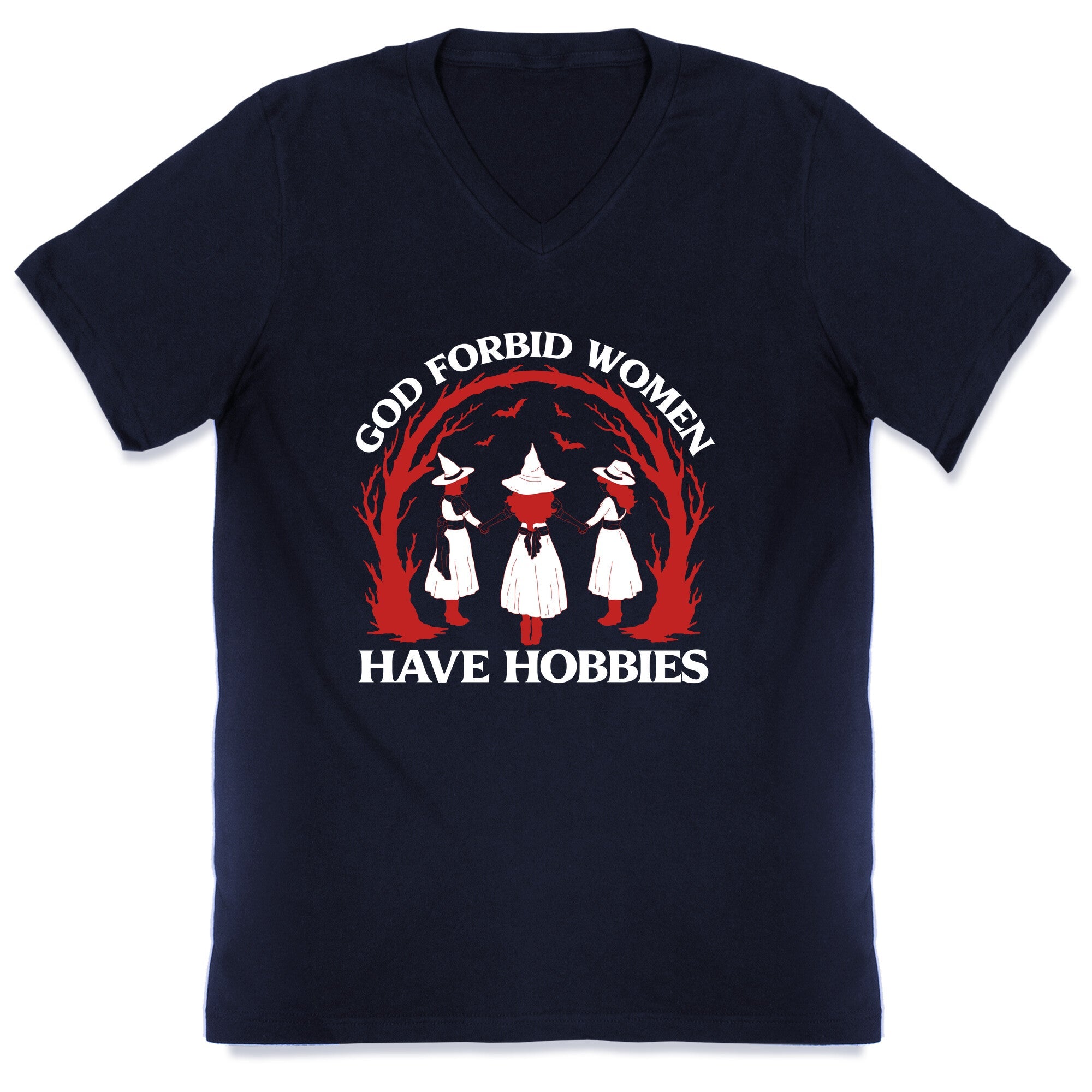 Women Have Hobbies V-Neck