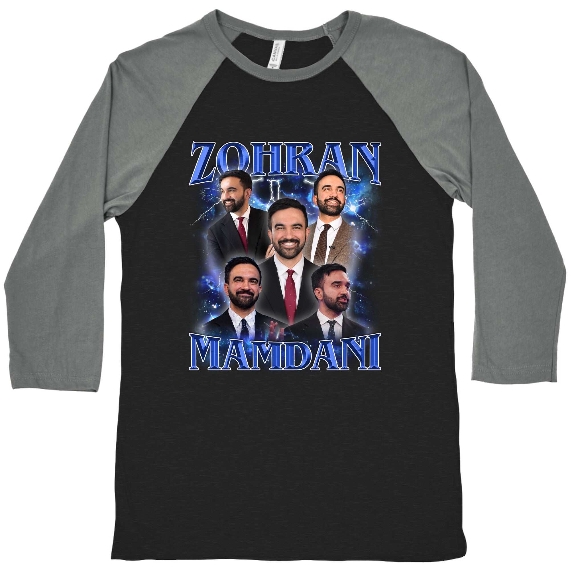 Zohran Mamdani Baseball Tee