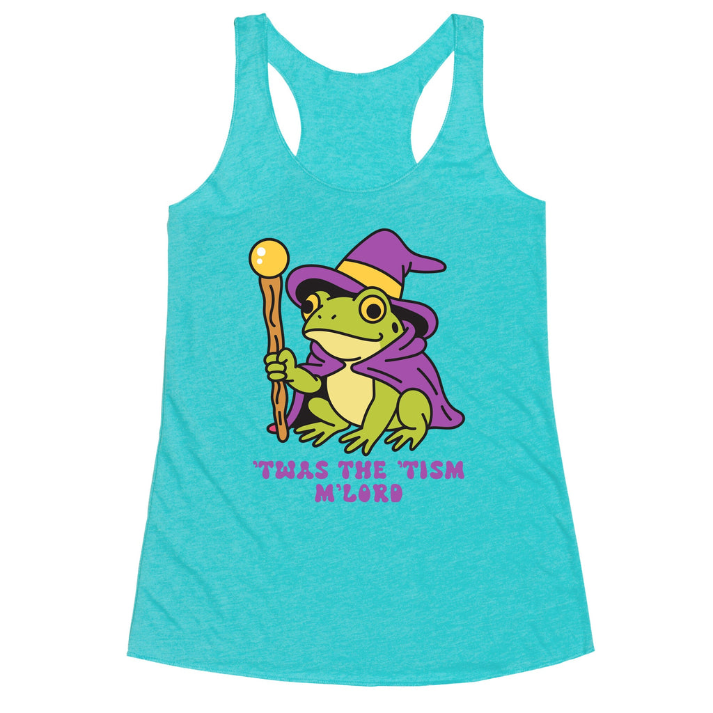 Twas the Tism Racerback Tank