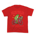 On my Way to Hoard Books and Cause Chaos Kids Tee