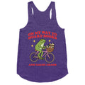 On my Way to Hoard Books and Cause Chaos Racerback Tank