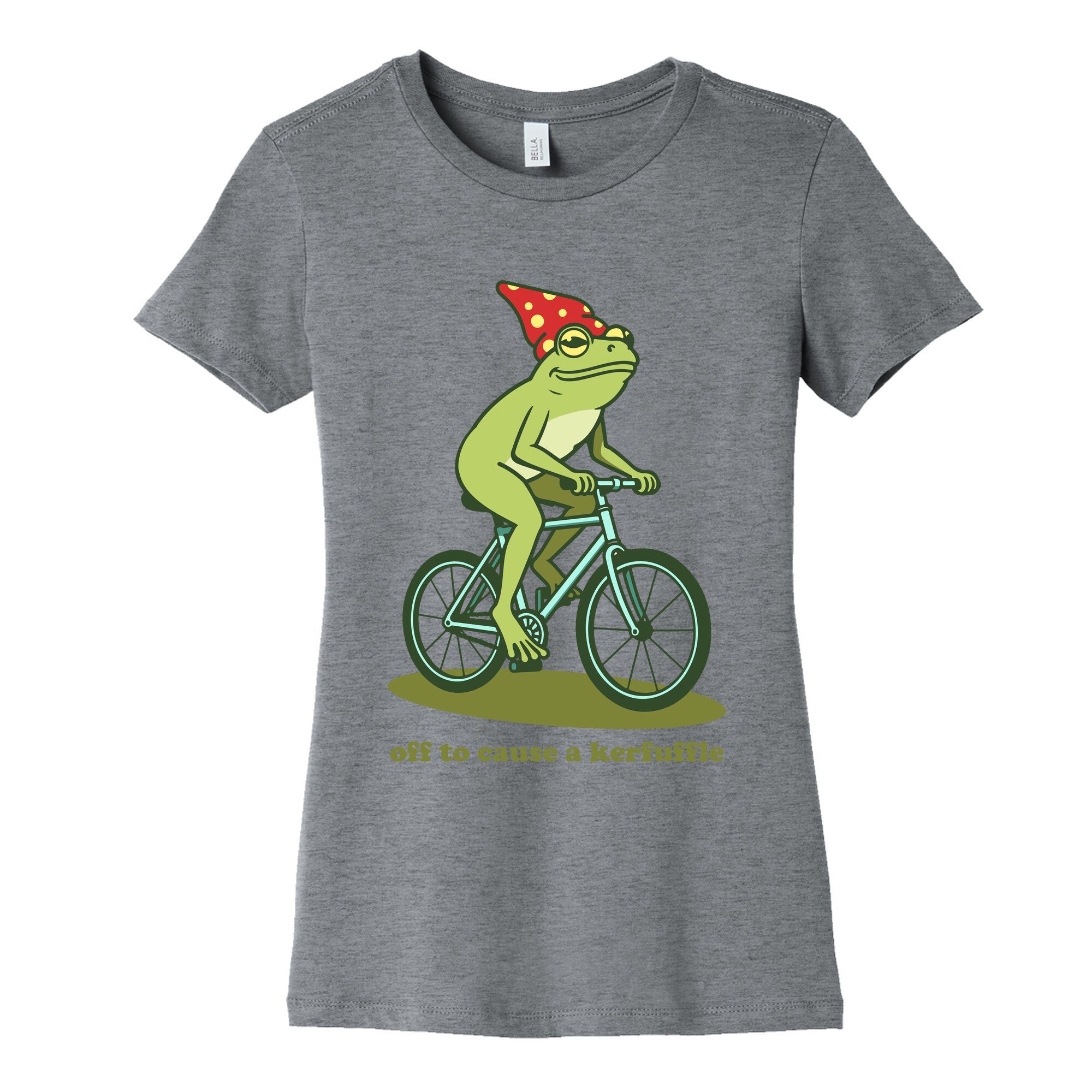 Off to Cause a Kerfuffle Womens Cotton Tee