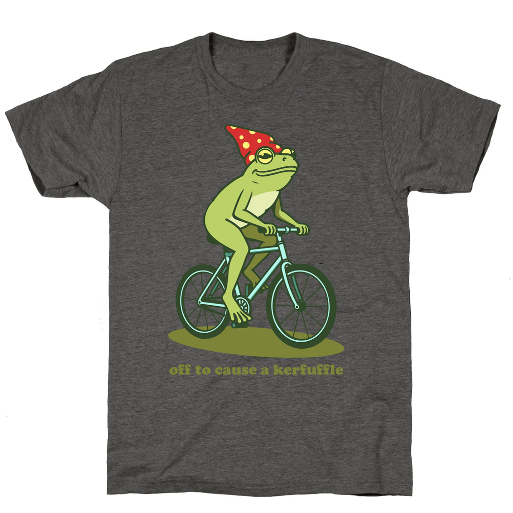 Off to Cause a Kerfuffle Unisex Triblend Tee