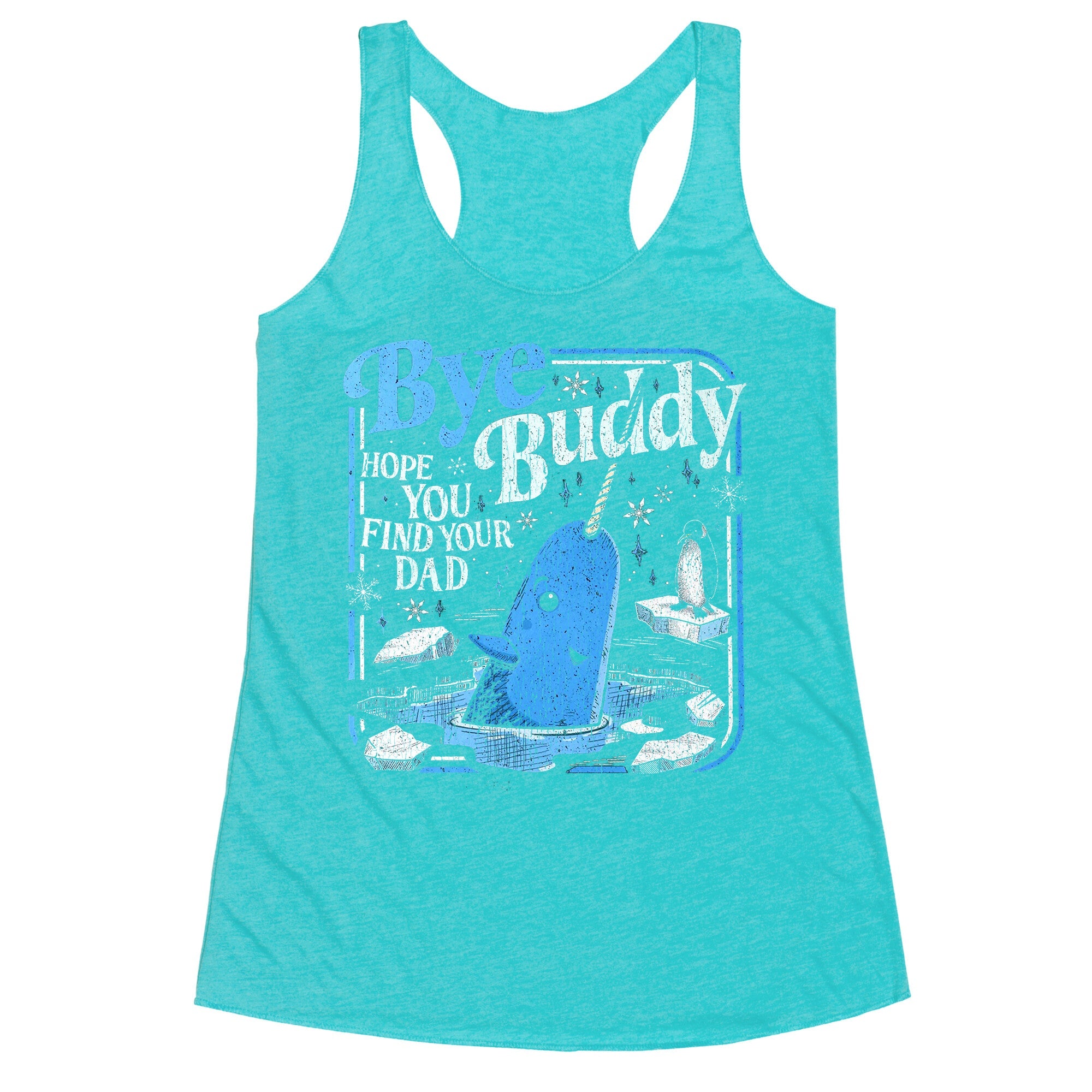 Bye Bye Buddy Racerback Tank