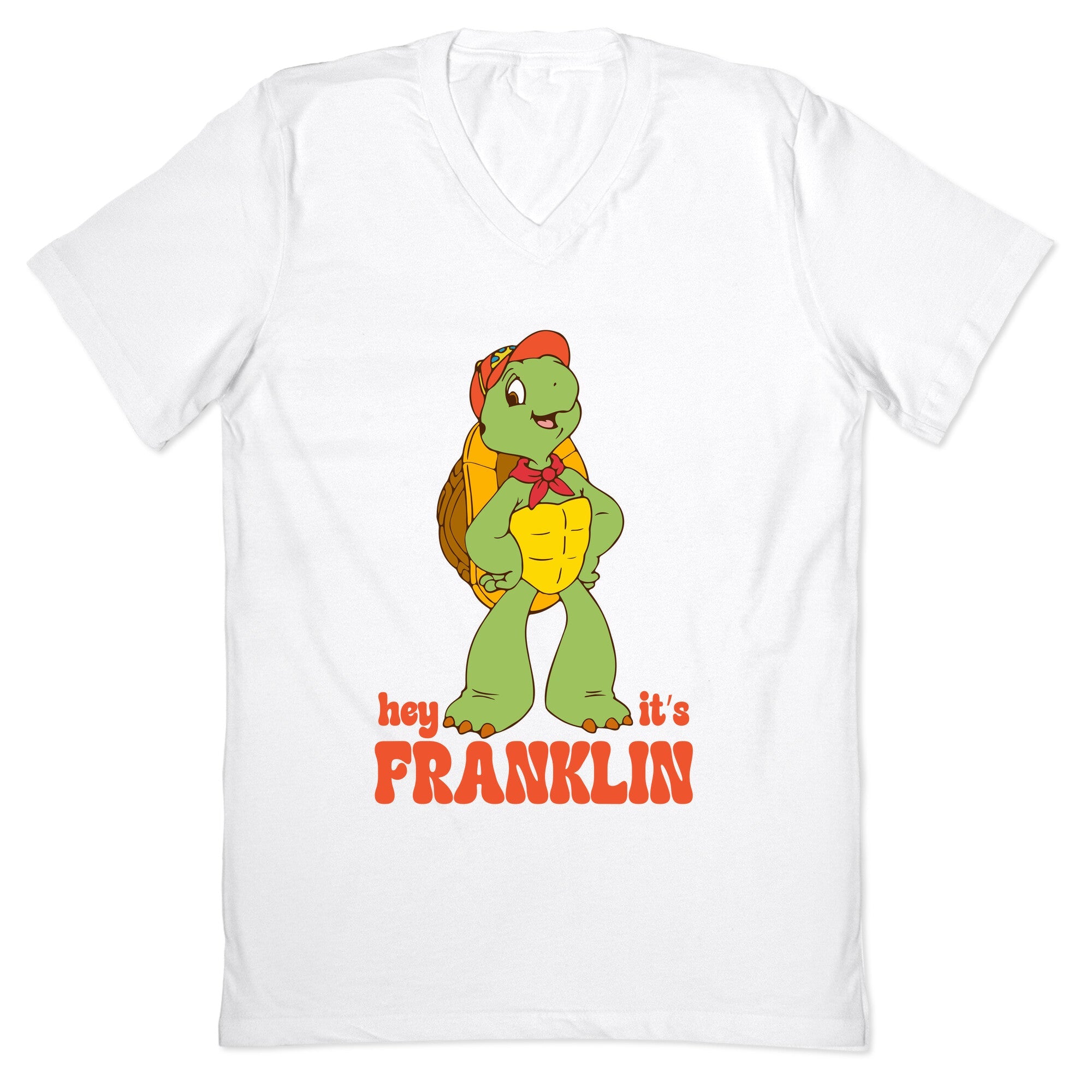 Franklin the Turtle V-Neck
