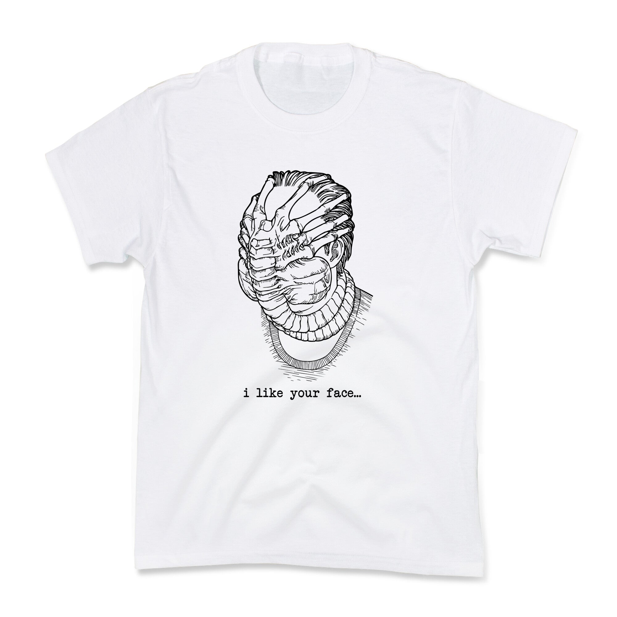 I Like Your Face Kids Tee
