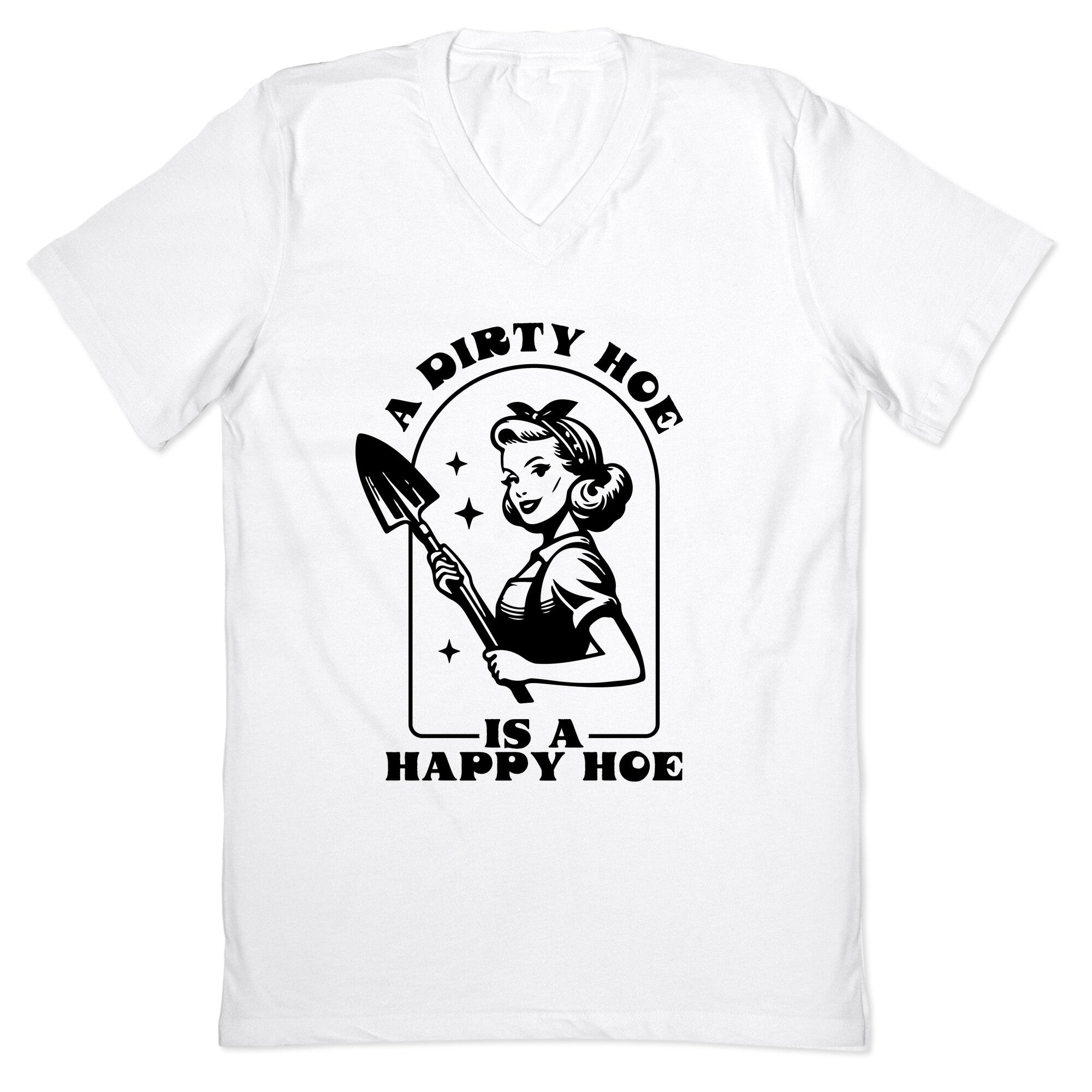 Dirty Hoe, Happy Hoe V-Neck