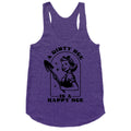 Dirty Hoe, Happy Hoe Racerback Tank