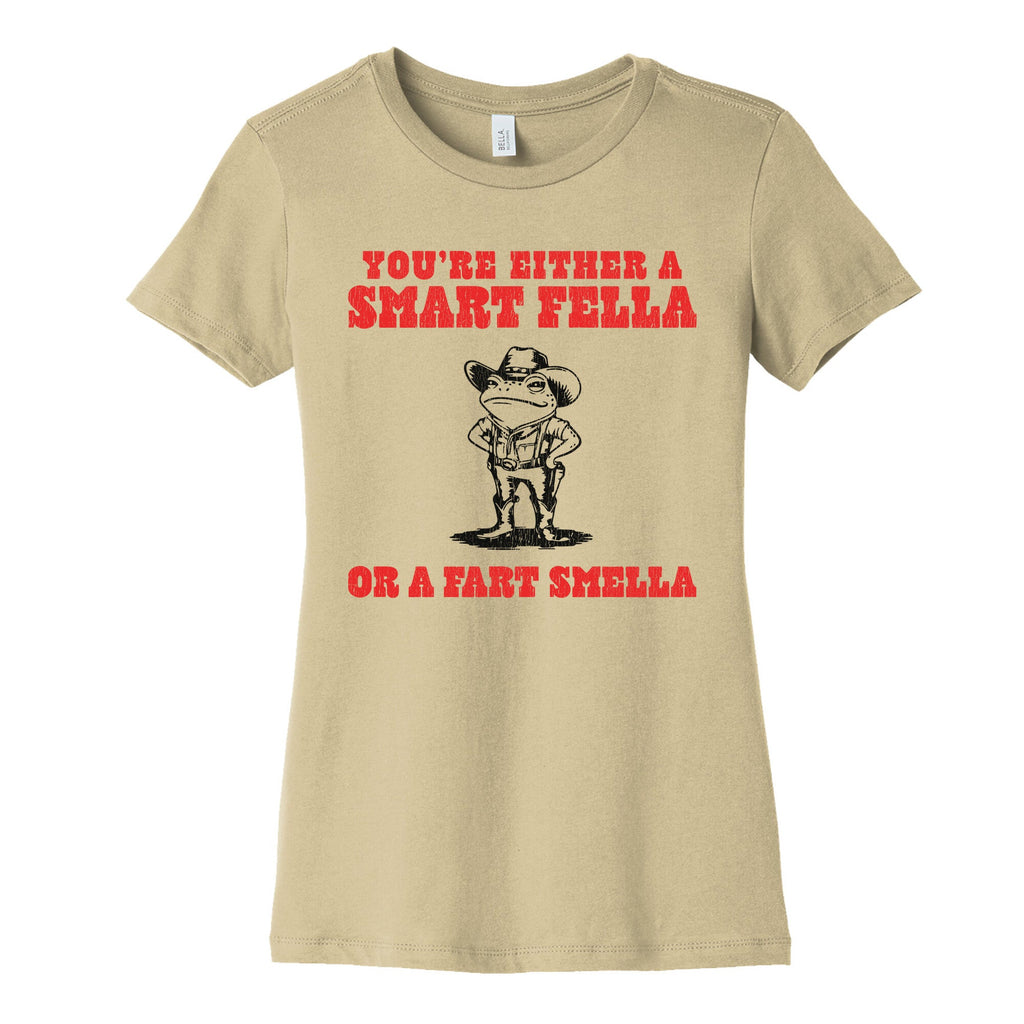 Fart Smella Womens Cotton Tee