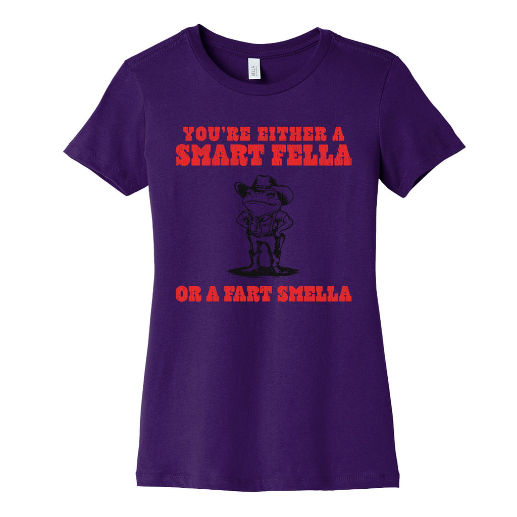 Fart Smella Womens Cotton Tee