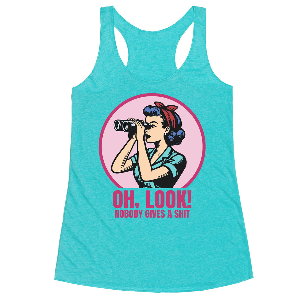 Nobody Gives A Shit Racerback Tank
