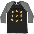 Not All In A Row Baseball Tee