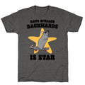 Rats Spelled Backwards is STAR Unisex Triblend Tee