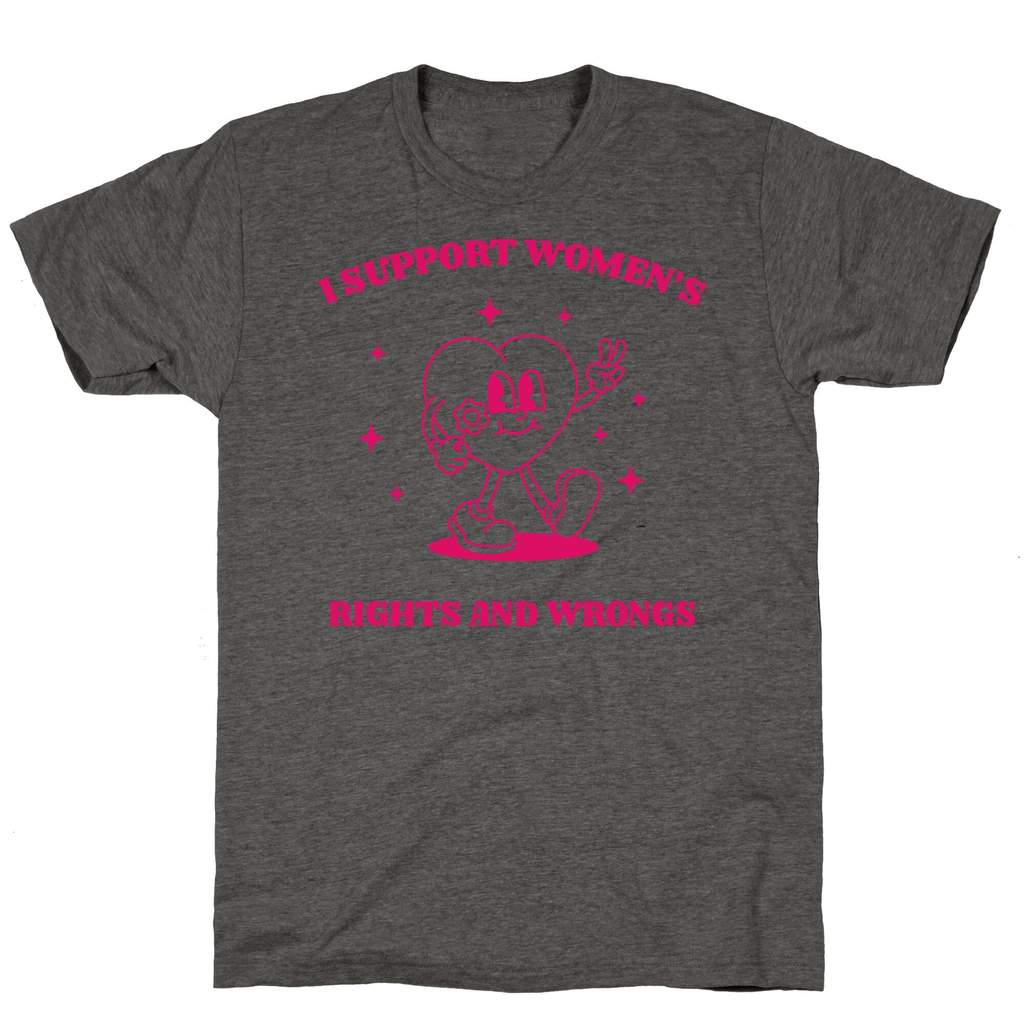 I Support Womens Rights And Wrongs Unisex Triblend Tee