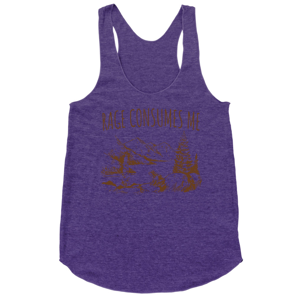 Rage Consumes Me Racerback Tank