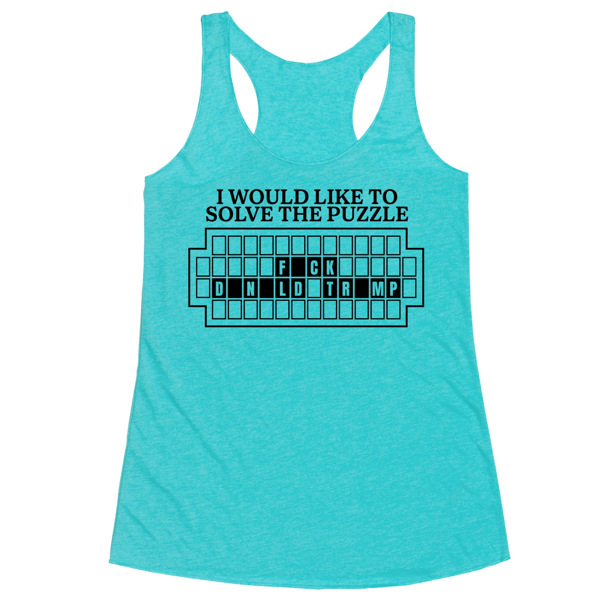 Wheel Of Fortune Racerback Tank