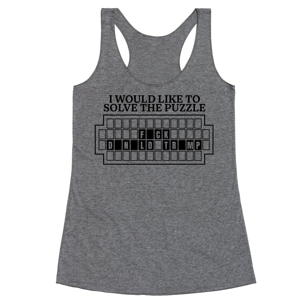 Wheel Of Fortune Racerback Tank