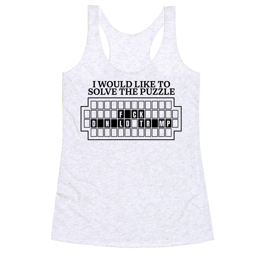 Wheel Of Fortune Racerback Tank