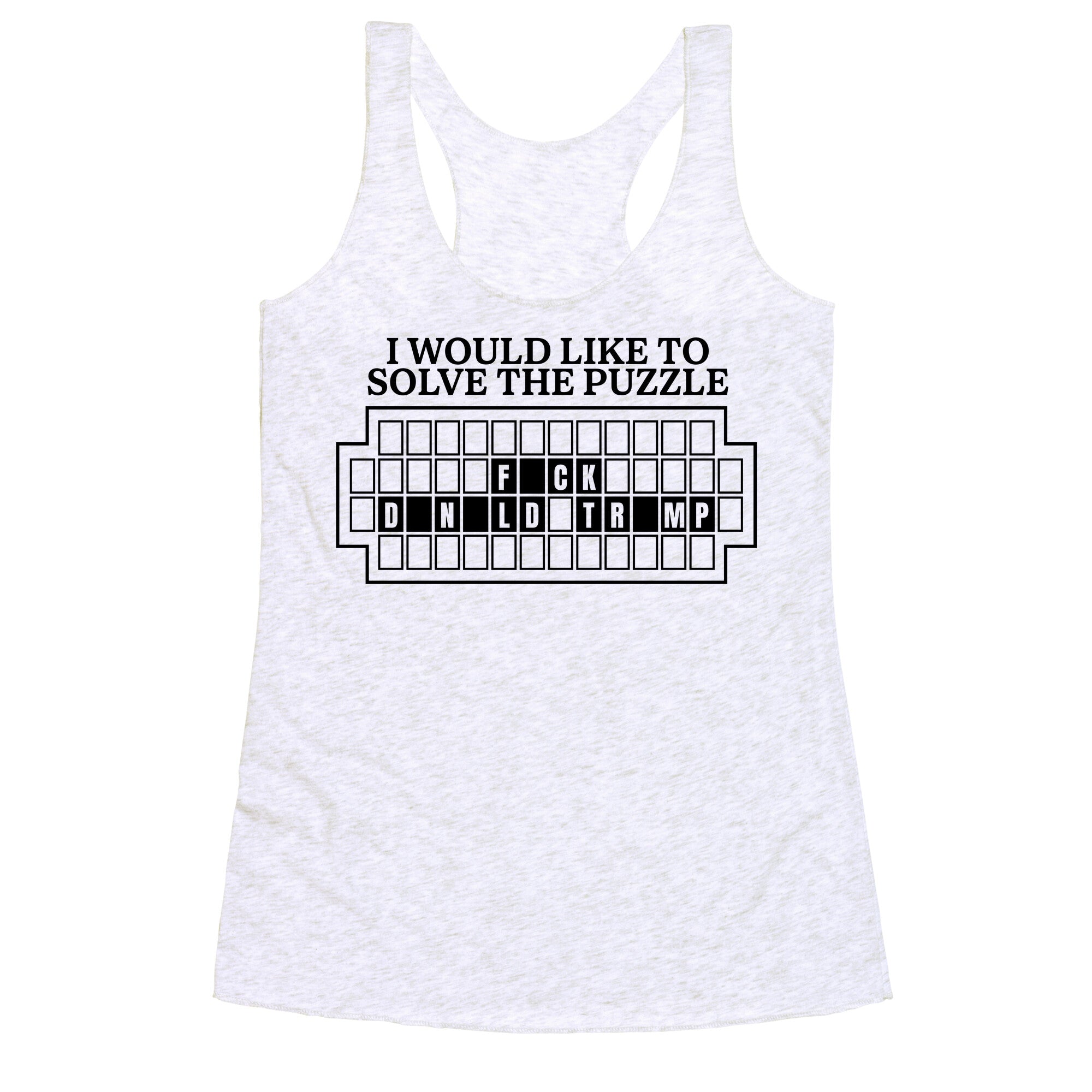Wheel Of Fortune Racerback Tank