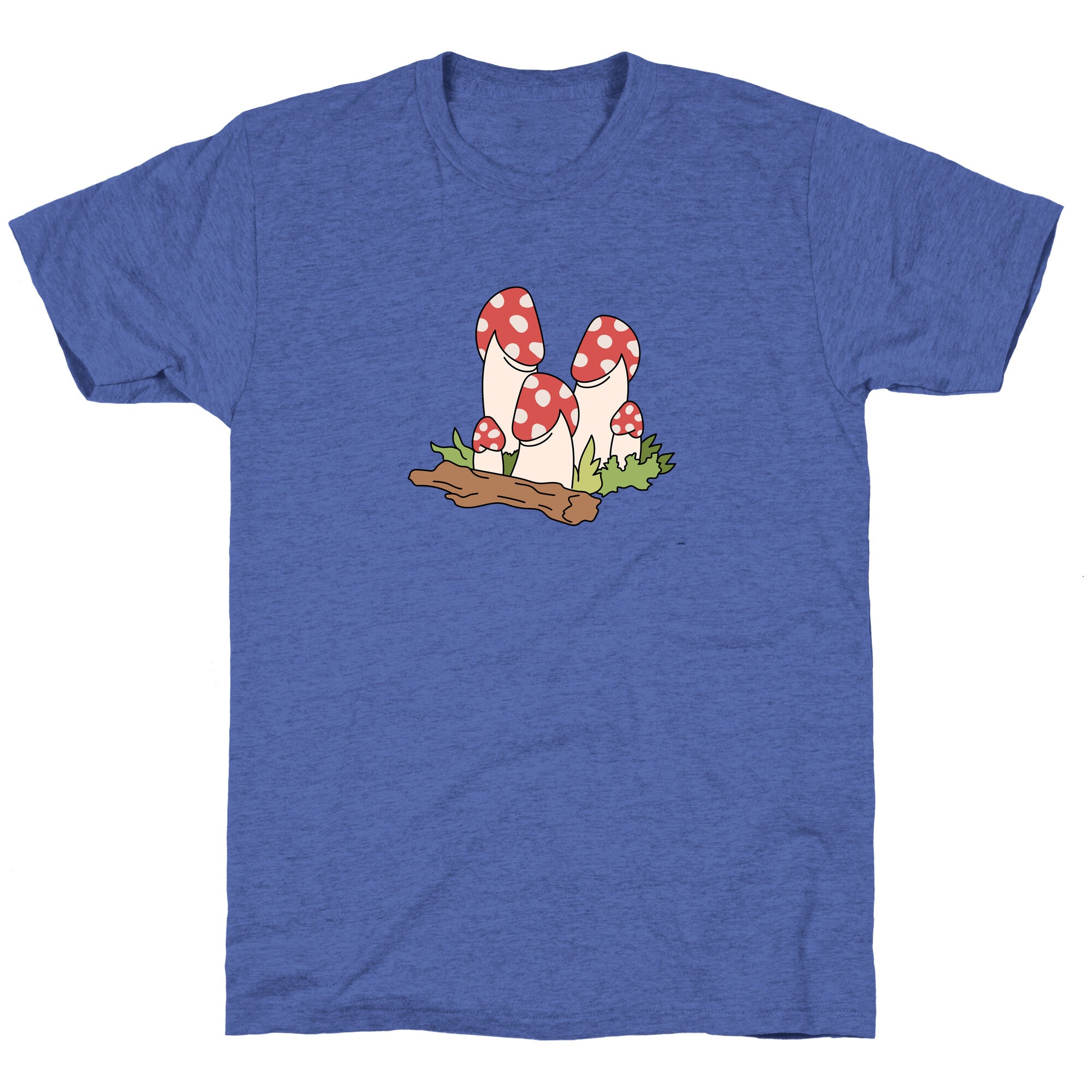 Mushroom Peens Unisex Triblend Tee