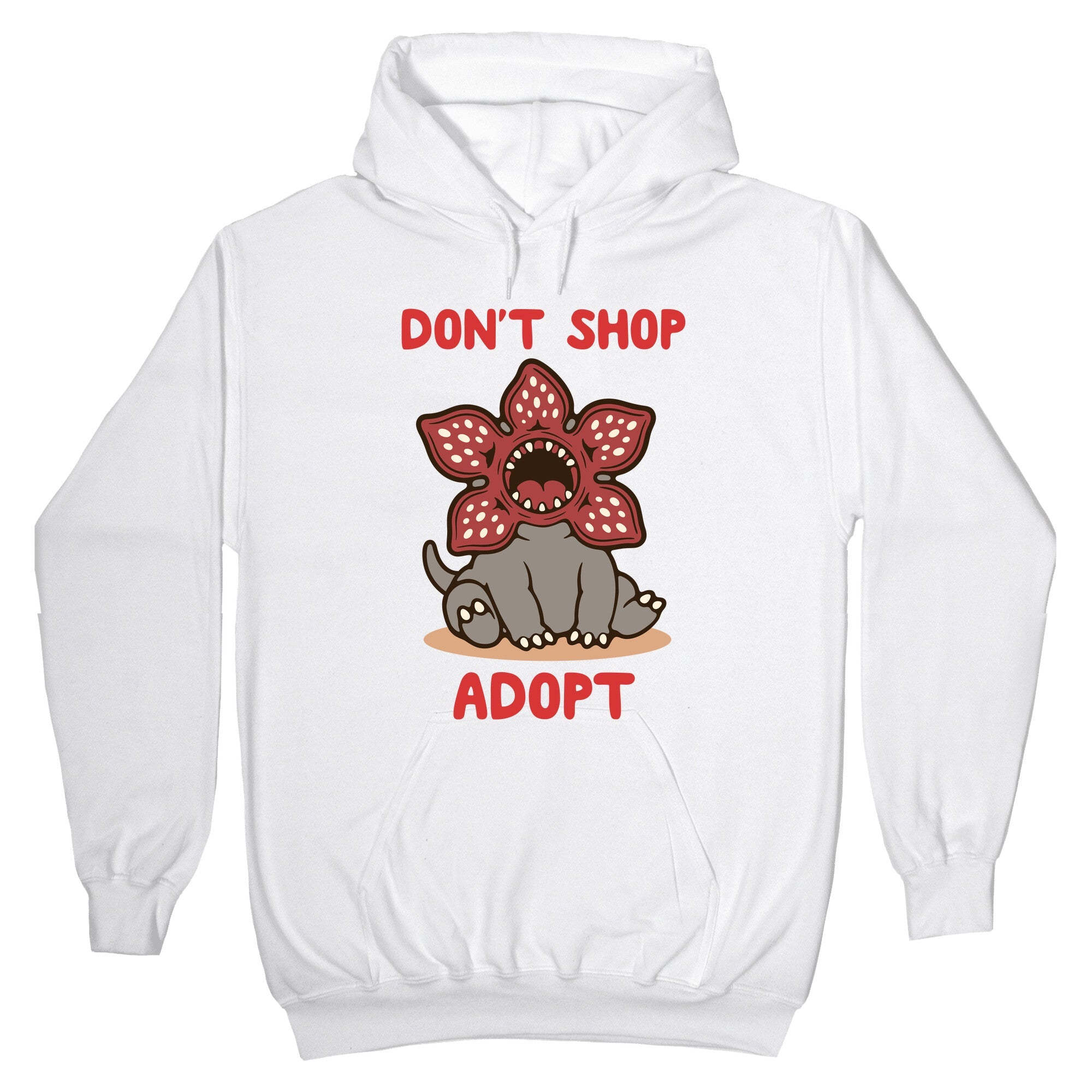 Dont Shop Adopt Demogorgon Hoodie