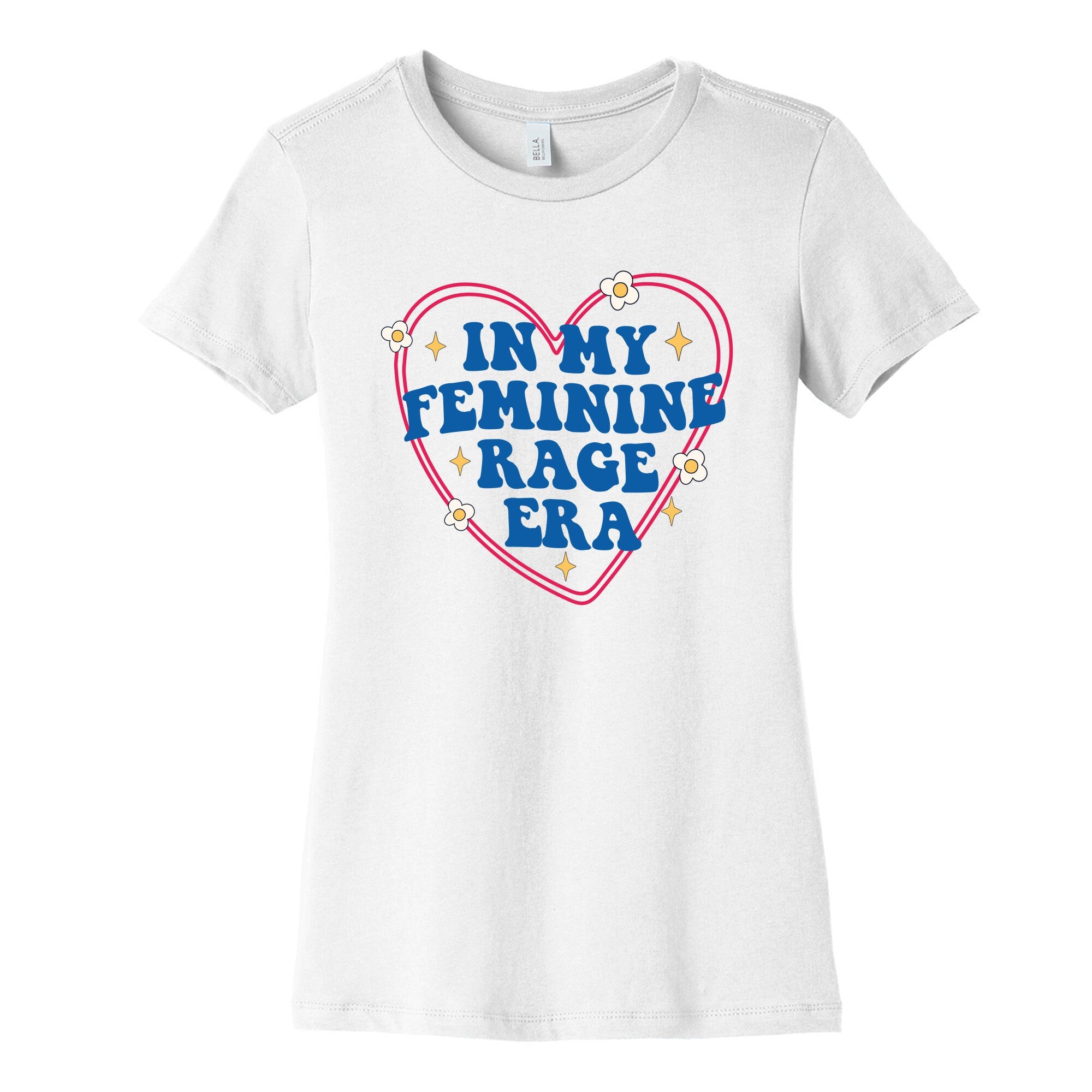 In My Feminine Rage Era Womens Cotton Tee