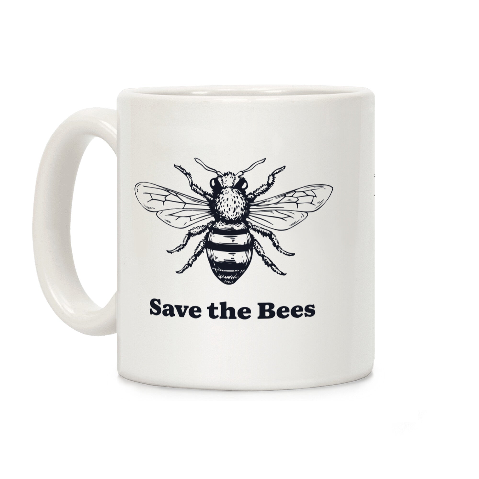 Save The Bees. Coffee Mug